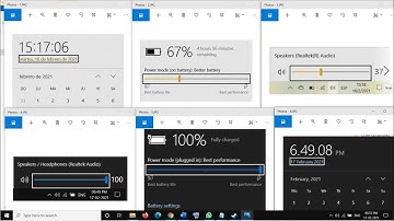 How to Remove White or Black Border Appearing Around Date, Volume and Battery Slider on Windows 10