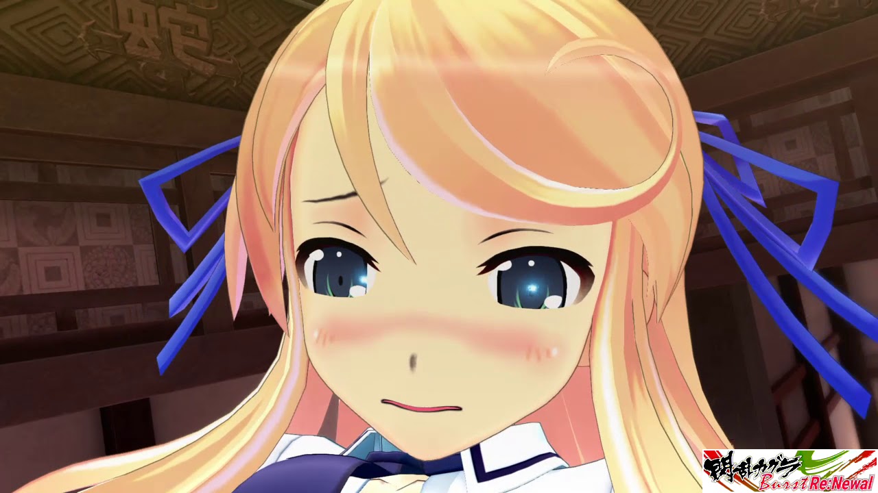 閃乱カグラ Burst Re:Newal_葛城（42段）vs春花（5-1難易度） - YouTube