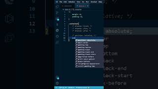 1/100 CSS Shorthand trick for fast coding #1 #html #css #javascript #coding #webdevelopment screenshot 3