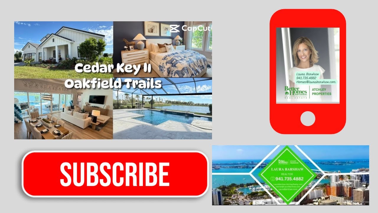 🌿 Explore Oakfield Trails in Parrish, FL | Homes by WestBay | Cedar Key II Model Tour