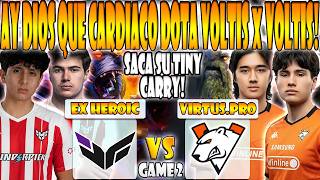 EX HEROIC vs VIRTUS.PRO BO3[GAME 2] TAILUNG, YUMA VS TIMADO, ABED, SABERLIGHT -DREAMLEAGUE SEASON 29