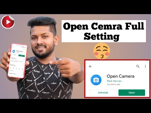 Open camera all settingsI open camera settings for youtube videos l open camera mic settings IHindi