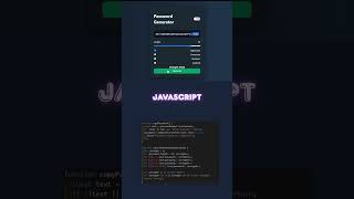 Create a Password Generator Using Html , CSS and JavaScript🔥👾