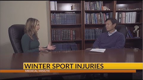 Medical Minute - How to Best Treat Ski and Snowboarding Injuries with Dr. Michael Huang