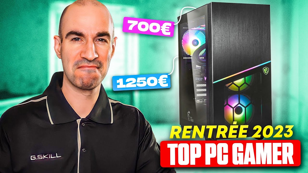 TOP 5 : PC GAMER PAS CHER SEPTEMBRE (Config à 700€, 1000€, 1500€, 2300€,  2500€) 