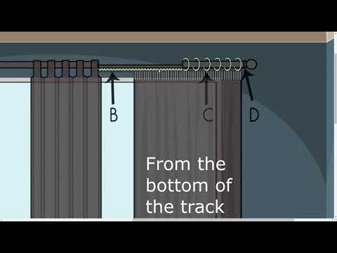 How To Measure Pencil Pleat Double Pleat Or Pinch Pleat Curtains