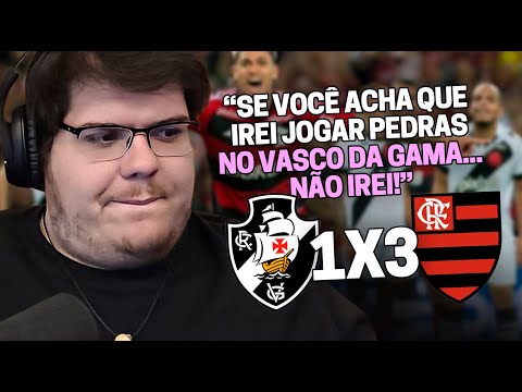 CASIMIRO REAGE: VASCO 1 X 3 FLAMENGO PELA SEMIFINAL DO CARIOCÃO 2023 | Cortes do Casimito