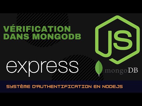 Système d'authentification en NodeJS  (Vérification dans MongoDB)