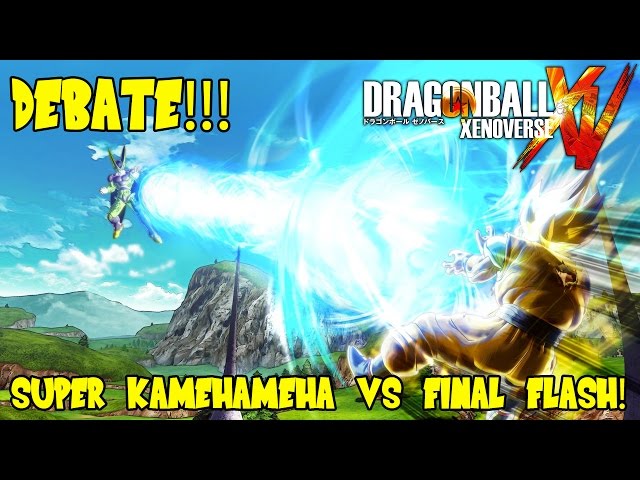 Final flash vs kamehameha dragon ball xenoverse 