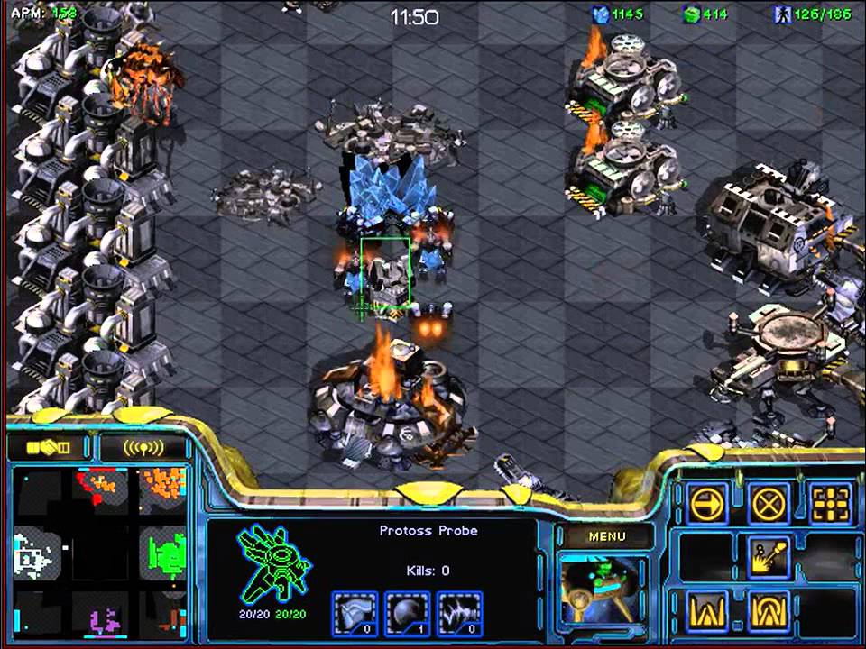 스타크래프트 빨무 33 섬빨무 셔틀 리버만 쓰기 모기 때문에 빡침요ㅠ(starcraft brood war island