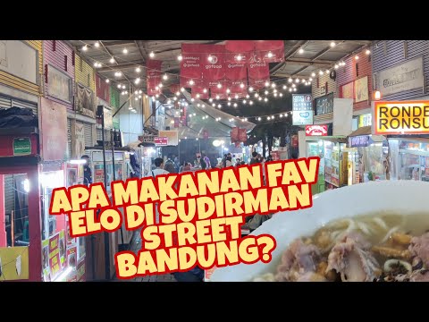 MAKANAN FAV GUA DI SUDIRMAN STREET BANDUNG (NON HALAL) | #short