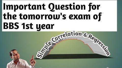 BBS 1st year Business statistics important Question 4 tomorrow