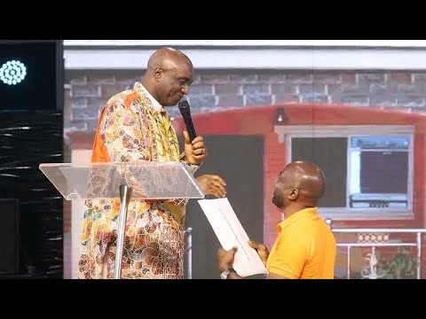 PASTOR IBIYEOMIE REWARDS CHURCH MESSENGER WITH NEW HOUSE