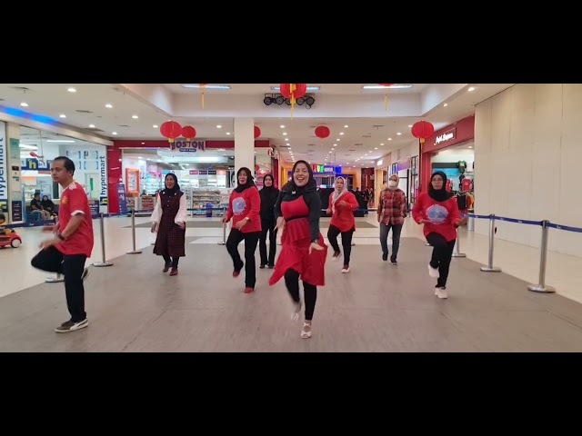 RIZAL LINE DANCE Choreographer Dewi Wulandari ( INA) music LILIS RL ( Official Music Video ) class=