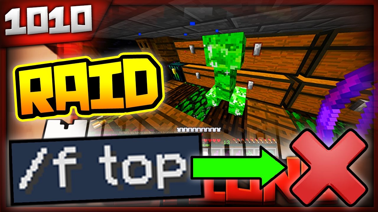 Minecraft FACTIONS Server Lets Play - RAIDING THE RICHEST FACTION ...