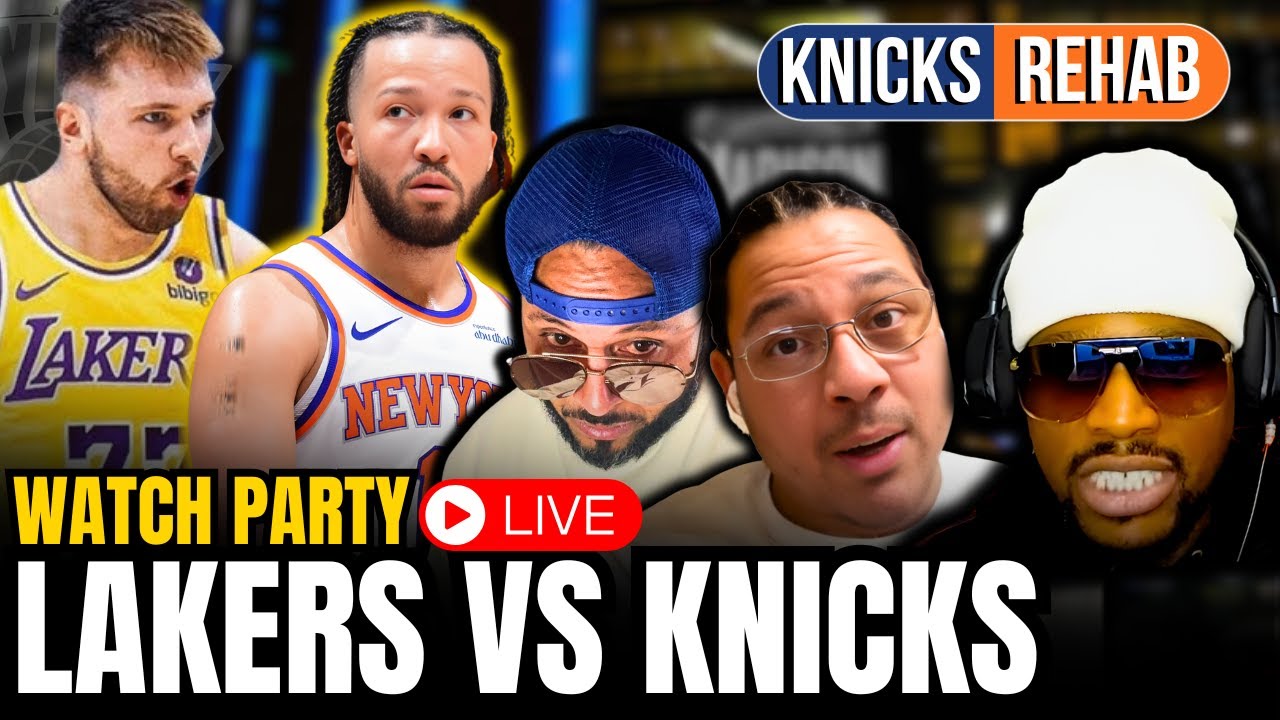 KNICKS vs LAKERS LIVE PLAY by PLAY | KNICKS REHAB ALLBALL TV