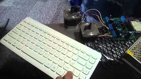 CNC Router Stepper Motor First Test.mp4