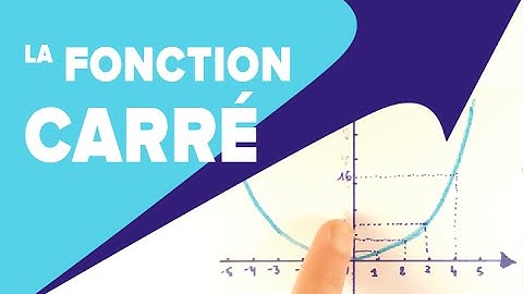 Fonction Carré Seconde - Fonction de Référence - Mathrix