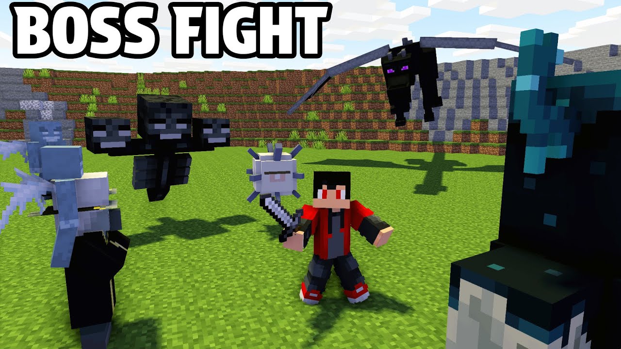 "IRON ARMOR VS. THE 5 DEADLIEST MINECRAFT BOSSES!! | LIMITED RESOURCES CHALLENGE 🔥"