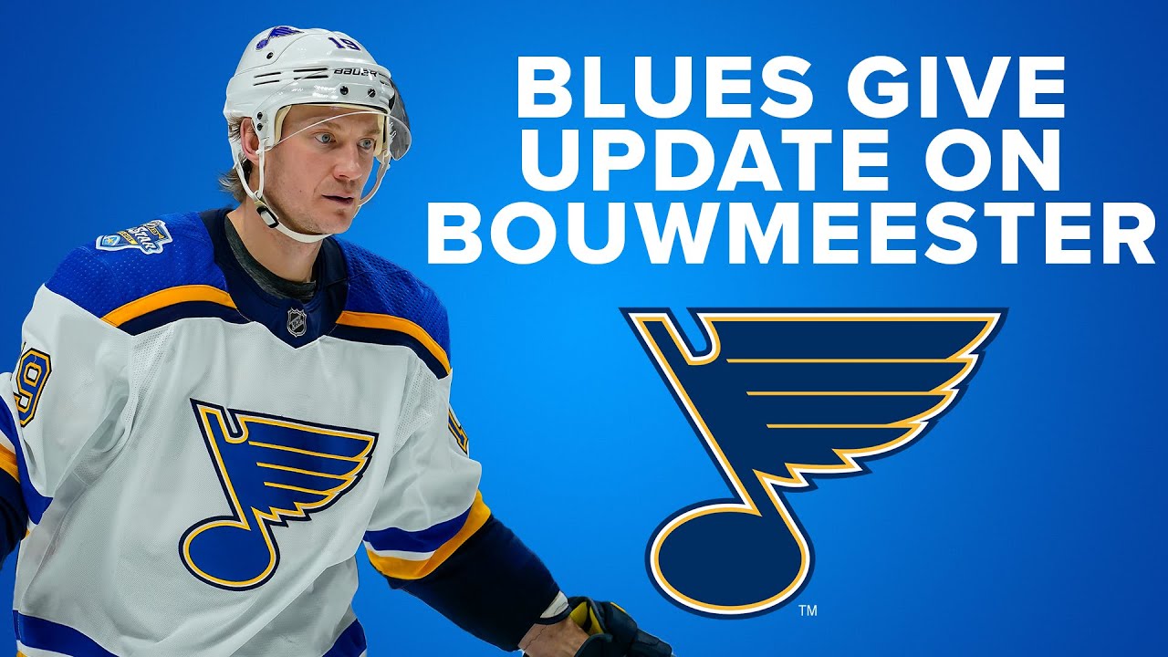 St. Louis Blues' Jay Bouwmeester collapses during game against Anaheim Ducks