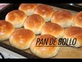 Receta de pan de bollo  con harina todo uso