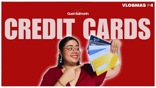 Vlogmas #4 | How I got 6 credit cards | Easiest way to get your credit card