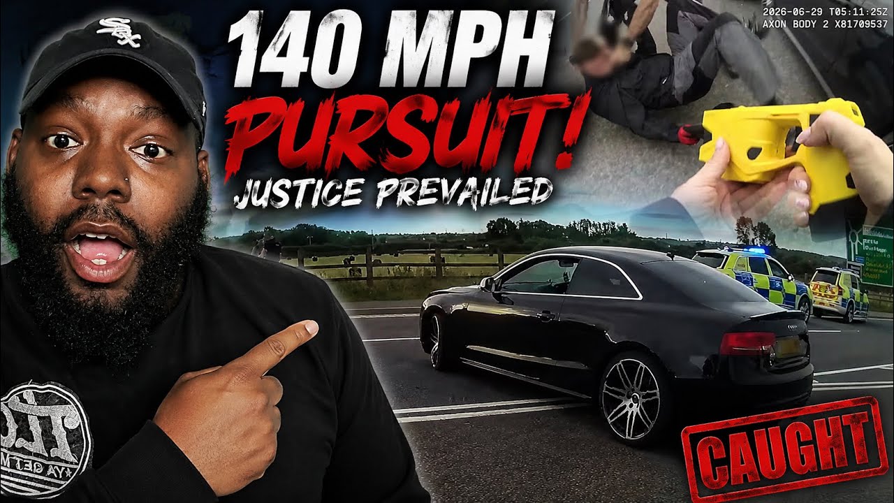 Thumbnail for AMERICAN REACTS TO 17 YEAR OLD TAKING THE DURHAM CONSTABULARY POLICE ON A 150 MPH PURSUIT!