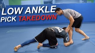 Low Single Leg Takedown For BJJ (The Setup & Options For Grappling)