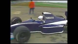 1990 December 17 - Martin Brundle test Brabham BT59Y-Yamaha OX99 V12 @ Silverstone South circuit