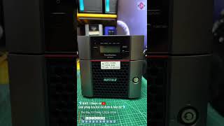 NAS Buffalo C3338 2Bay sẵn Lan 2.5/ 10GbE chạy Synology Dsm chỉ 3999k  #xpenology #nas #synology