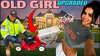 Vintage Classic Toro Deluxe Self Propelled Lawnmower Carburetor Upgrade Fuel Line Replacement