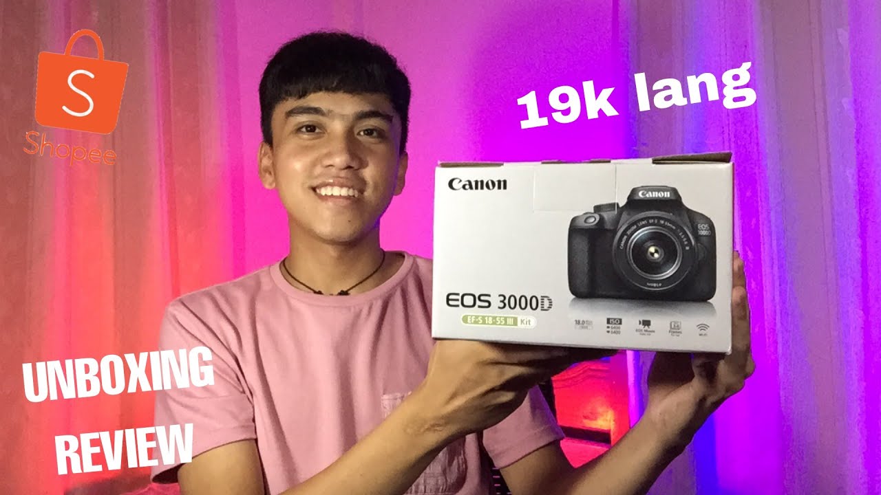 Canon EOS 4000D UNBOXING 