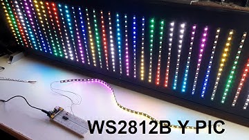 Control Pixel LED WS2812B con PIC16F628A #9