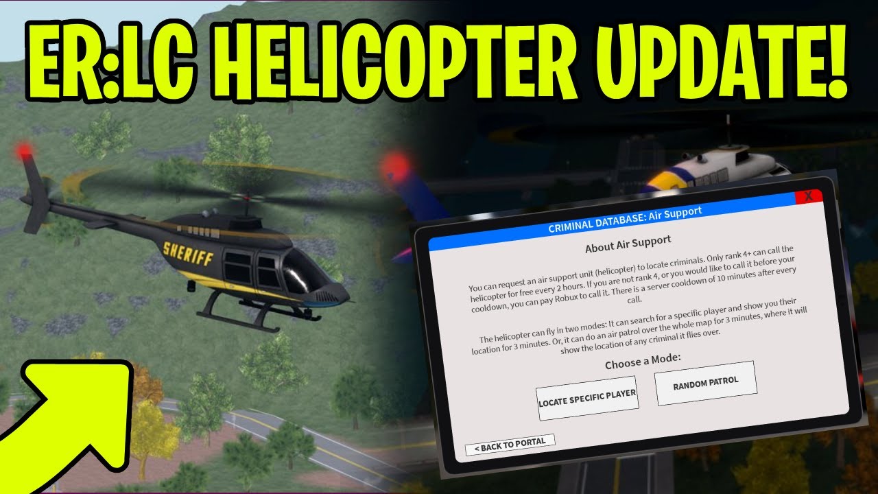 HELICOPTER UPDATE in ER:LC! [Full Guide] | Liberty County (Roblox)