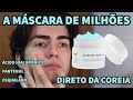 MÁSCARA FACIAL NOTURNA HIDRA YOUNG  KISS NEW YORK - FABRICADA NA COREIA DO SUL!