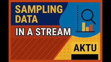 Data Analytics | Chapter:-3 | Sampling Data in a Stream | Real-Time Data Reduction Techniques 📉💻