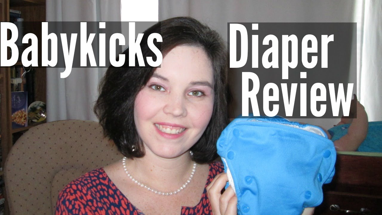 Cloth Diaper Review BabyKicks Basic Pocket Diaper YouTube