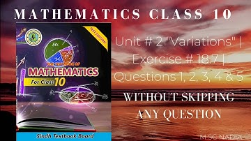 class 10 math ex 18.7 | class 10 maths chapter 18.7 | maths chapter 18.7 q 1 , 2 , 3 , 4 & 5