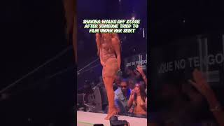 Shakira Walks Off Stage After Fan Tries To Film Under Her Skirt