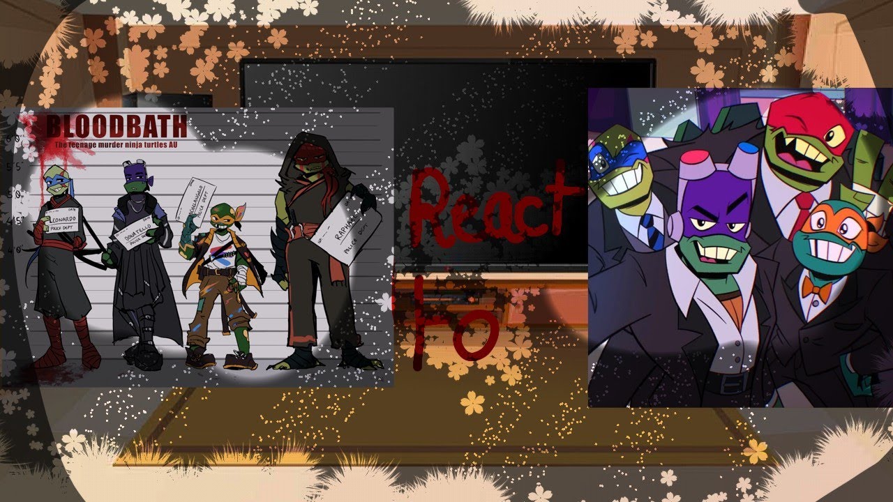 Bloodbath react to original (credits to :trubblegum) 2x #fyp #gacha #rottmnt #bloodbath 