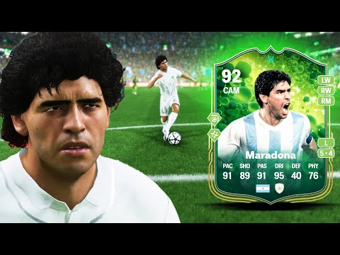 92 EVOLUTION MARADONA PLAYER REVIEW | FC 25 ULTIMATE TEAM