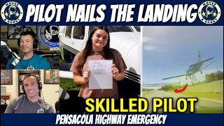 Pilot Threads the Needle During Emergency Landing on I-10