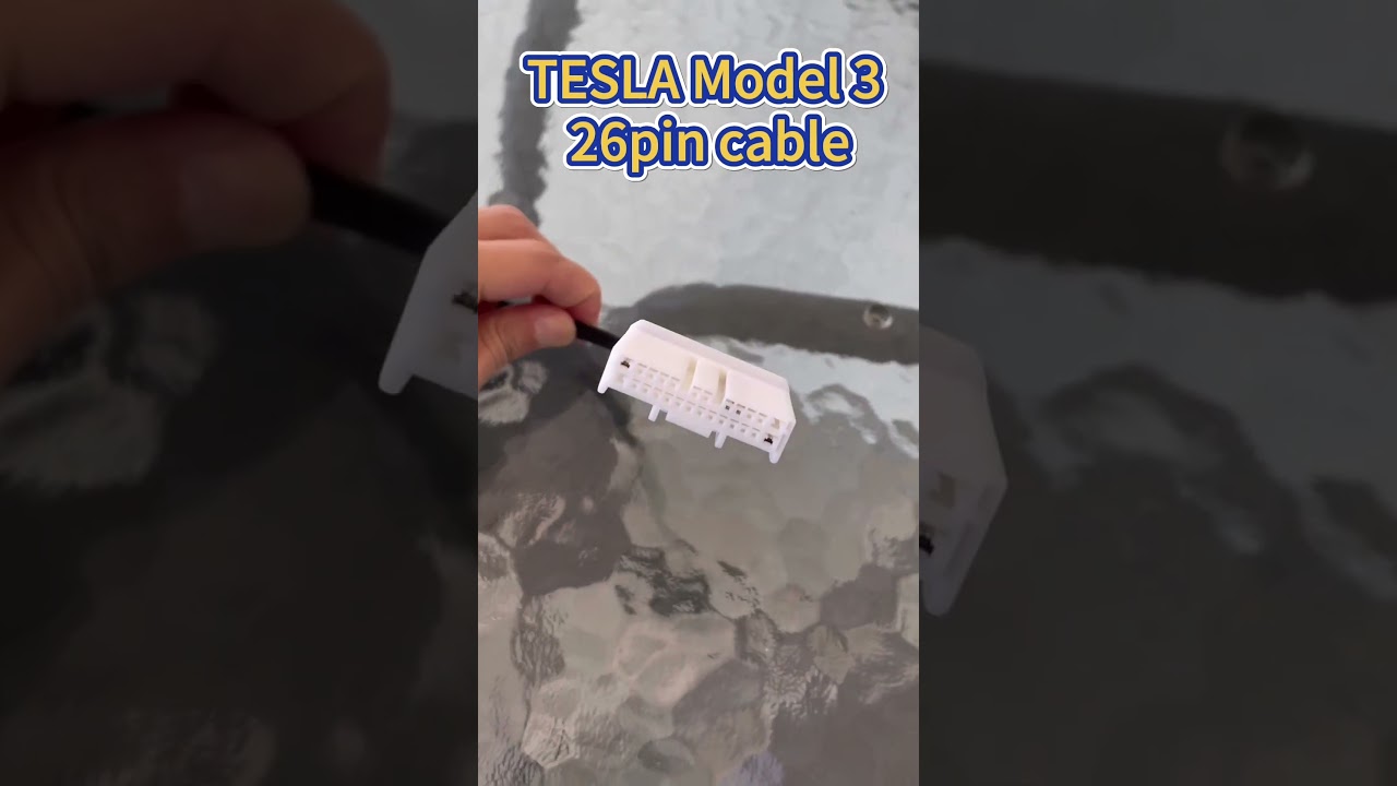 Tesla Model 3 - OBDII connector 