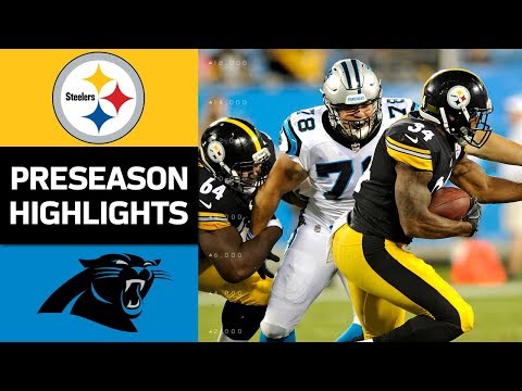 Steelers vs. Panthers | NFL Preseason Week 4 Game Highlights