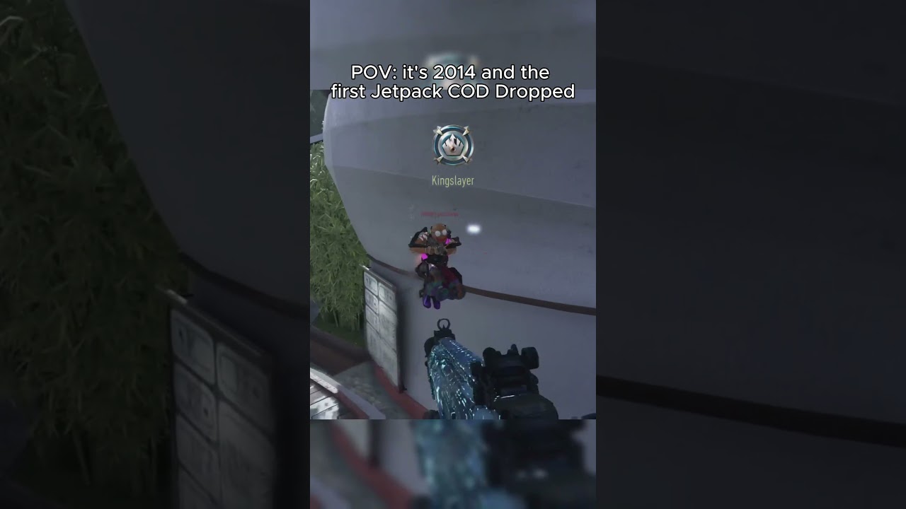 POV: it's 2014 and the First Jetpack COD Dropped