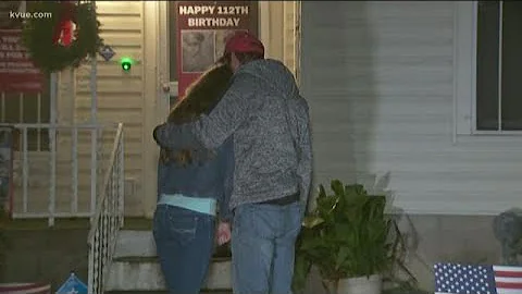 Richard Overton's East Austin home full of visitor...