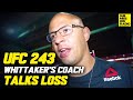 UFC 243: Robert Whittaker's Coach Reacts to Loss to Israel Adesanya