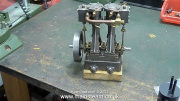 MAKING A STUART MODEL STEAM PLANT - PART #2 - ENGINE TESTING