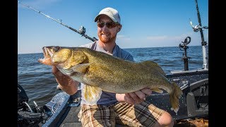SAC S2-E22 - Trolling Leadcore and Downriggers for Lake Of The Woods Walleye!