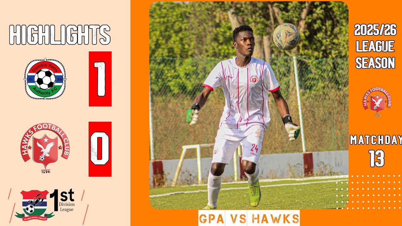 GPA vs HAWKS FC  ( GFF division one league)